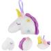 Housoutil Unicorn Bath Unicorn Mesh Shower Balls Baby Cleaning Toys Bath Toys for Kids Bath Sponge Kids Baby Loofah Bath Sponge Bath Mesh Ball Pouf Pillow Bubble Net Travel Cartoon White - Buy Online on GoSupps.com
