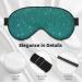 Water Splash Sleep Mask - Adjustable Double-Sided Eye Mask | Soft Covers for Restful Sleep & Eye Edema Reduction - Buy Online on GoSupps.com