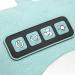 Buy Electric Massage Cushions | Neck & Waist Relief | 3 Modes Hot Compression & Vibration - Green - Buy Online on GoSupps.com