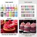 Gel Food Coloring - 80ml White Gel Based Food Dye Vibrant Tasteless Concentrated Food Coloring for Cake Cookie Decorating Easter Egg Icing Fondant Baking Macaron - 2.71 Fl.Oz Bottles (Christmas) - Buy Online on GoSupps.com