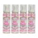 Infinix Baby Fresh Powder Fine Fragrance Mist 2 fl oz Pack of 4 Body Spray for Women Gentle and Long Lasting Perfume for Men & Women For Daily Use Baby powder 2 Fl Oz (Pack of 4)