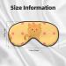 Cute Cartoon Kitten Eye Mask - Soft Adjustable Sleeping Mask for Men & Women | Nighttime Comfort - Buy Online on GoSupps.com