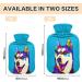 Colorful Siberian Husky Hot Water Bottle 2L - Large Pain Relief & Hot/Cold Compress - Buy Online on GoSupps.com