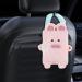 Shakven Plush Car Tissue Holder | Cartoon Animal Tissue Dispenser Holder for SUV Back Seat - Car Headrest Tissue Organizer Boxes for SUV RV Convertible Car Pink - Buy Online on GoSupps.com