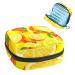 Anna cowper yellow lemon bandage Storage bag Feminine menstrual cup bag nursing pad holder tampon pockets portable period pocket for women teen girls 1 piece multicolored 11