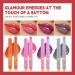 Lip Gloss Pen Plumping Lip Gloss Set - Click Lipstick Moisturizing Non-Sticky Lip Gloss Long Lasting Moisturizing Lip Plumping Pen for Women and Small A - Buy Online on GoSupps.com