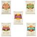 Manomasa Tortilla Chip Pick N Mix - Choose From 5 Flavours | Manchego & Green Olive & Lemon Serrano Chilli & Yucatan Honey Tomatillo Salsa Chipotle Lime Tortillas with Spirit - Pack of 5 x 140g 140 g (Pack of 5)
