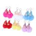 mlida Sleeping Baby Pendant Keychain Fluffy Fur Doll Cute for Luggage Tag (No. 892-17)