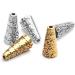100pcs Tibetan Style Metal Beads Caps | Flower Cone End Caps for Jewelry Making | DIY Tassel Crafts | 17.5x8.5mm Gold & Silver - Buy Online on GoSupps.com