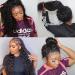 TOPREM 20 inch Deep Wave Lace Front Wig - 150% Density Human Hair, Pre Plucked with Baby Hair - for Black Women - Buy Online on GoSupps.com
