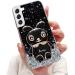 Tivenfezk Nadoli for Samsung Galaxy S21 Plus Hase Hidden Stand Shell caricature glitter rabbits stand Soft silicone bling cell phone case transparent protective cover samsung galaxy s21 plus black