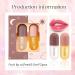 Ginger Mint Lip Balm Lip Oil Set - Moisturizing & Plumping Lip Gloss for Women and Girls - 2 Count Pack - Buy Online on GoSupps.com