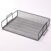Storage Rack/File Holder Magazine File Rack Desk Organizers and Accessories Letter Trays - Metal Mesh File Holder Organizer Office School - Buy Online on GoSupps.com