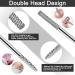 3XF Ultra Fine Cuticle Nail Drill Bit - Medium Double Heads Safety Tungsten Carbide Remover for Acrylic Gel Manicure & Pedicure | International Shipping Available - Buy Online on GoSupps.com
