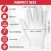 WLLHYF 10pairs(20 Pcs) White Cotton Gloves 100% Premium Cotton Moisturizing Gloves for Dry Hands & Eczema Spa Coin Jewelry Silver Inspection Lotion Gloves Overnight for Women & Men - Buy Online on GoSupps.com