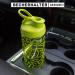BlenderBottle Signature Sleek Tritan 820ml - BPA Free Protein Shaker & Water Bottle - Green Zen Gala - Perfect for Fitness Shakes - Buy Online on GoSupps.com