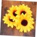Zerodeko 18 Pcs Sunflower Decor Artificial Sunflower Home D cor Real Looking Fake Sunflower Bling Decor Fake Corn False Flowers Artificial Flower Mini Woven Baskets Craft Set 10cm - Buy Online on GoSupps.com