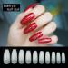 500pcs Ballerina False Nails - Long Coffin Nail Tips Natural Wide Half Cover Includes Box - Perfect for E-Commerce & International Shipping - Buy Online on GoSupps.com