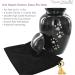 Trupoint Memorials Small Pet Urn - Loving Resting Place for Dogs and Cats Ashes (Up to 17 Pounds) - Black - Buy Online on GoSupps.com