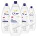 Dove Body Wash with skin natural nourishers Deep Moisture body cleanser for instantly soft skin and lasting nourishment 354 ml 4 Count Deep Moisture 354 count (Pack of 4)