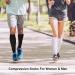 3 Pairs Athbavib Open Toe Compression Socks for Men Women - Multi1 (Large-X-Large) - Buy Online on GoSupps.com
