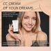Buy CC Cream | Skin Tone Adjusting SPF 50 Face Sunscreen & Concealer for Mature Skin - Full Coverage Moisturizer & Makeup Primer - Buy Online on GoSupps.com