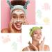 FRIUSATE 3 Pieces Face Wash Headband Spa Headband Facial Makeup Head Band Snail Frog Crab Headband Coral Fleece Headband for Face Washing - Buy Online on GoSupps.com