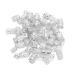 300 Pieces Beard Beads DIY Retro Lightweight Hair Tube Beads Viking Hair Accessories for Men Women Silver