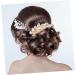 Ipetboom Bride Rhinestone Hair Comb swan for wedding wedding eyebrow brush mini rhinestone hair comb for women accessories small bangs comb bride decorate hair Small and fresh hair comb - Buy Online on GoSupps.com