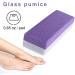 Feetss Cleaner - Glass Foot Dead Skin Remover Tool | Double Sided Foot Pumice Comfortable Pumice Stone Lightweight Feet Scrubber for Feet Exfoliation Callus Remover Dead Hard Skin - Buy Online on GoSupps.com