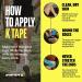 SPORTTAPE Kinesiology Sports Tape - 5m Roll - Wild | Physio & Sports Injury Muscle Tape for Shoulder Knee Ankle Shin Splints Support. Waterproof & Hyopallergenic Kinetic Tape Wild 1 Roll - Buy Online on GoSupps.com