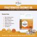 Organic Fractionated Coconut Oil 16 oz - 100% Pure Non-GMO Cold Pressed | Premium Carrier Oil for Skin Hair & Soap Making - Buy Online on GoSupps.com
