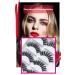 HCYH Dramatic Look 3D Mink False Eyelashes - 5 Pairs | Reusable, Handmade & Glamorous Wispy Lashes - Buy Online on GoSupps.com