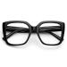 DOOViC Blue Light Filter Glasses/Reading Glasses Oversize Modern Women JS028 028c1 Black 1.0 x