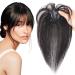 Clip in Bangs Natural Clip in Fringe Human Hair Realistic 360 Cover Bangs Hair Clip Breathable Wispy Hair Fringe Clip for Women