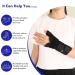Thumb Spica Splint & Wrist Brace | Adjustable Support for de Quervain s Tendonitis Arthritis - Pain Relief for Left Hand - Buy Online on GoSupps.com