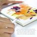 Fluid 100 Artist Watercolor Block 140 lb - 6x8 Inches, 100% Cotton Cold Press Pad for Painting - 15 Sheets, Easy Block Binding - Buy Online on GoSupps.com