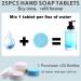 25 Count Foaming Hand Soap Tablets - Variety Scents | Makes 50 Bottles | Eco-Friendly Cleaning Products - Buy Online on GoSupps.com
