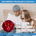 Red Light Therapy Head Cap - 660nm Red & 850nm Infrared Wavelength LED Hat for Men & Women - Scalp Care and Relaxation - Buy Online on GoSupps.com