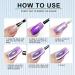 Stylish Gel Polish | Beginners Nail Gel | Glitter Nail Polish Neon Cat Eye Gel Polish Magnetic Cat Eye Gel Polish UV Gel Nail Polish Sparkling Gel Polish High Gloss Gel Polish Perfect Use for Nai - Buy Online on GoSupps.com