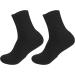 2pcs Pure Cotton Sock Spa Pedicure Booties for Men | Moisturizing Black Treatment for Dry Cracked Feet - Buy Online on GoSupps.com
