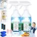 Multifunctional Large Capacity Refrigerator Cleaner Refrigerator Cleaning Spray Strong Cleaner for Inside Fridge All Purpose Cleaner Refrigerator Cleaner Inside for Kitchens (2PCS)