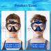 Frameless Snorkel Mask with GoPro Mount | Anti-Fog Tempered Lens | Dive and Swim Gear Set for Adults - Pine Green - Buy Online on GoSupps.com