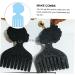 NUOBESTY 2 Pcs Comb Silicone Mold Silicone Molds Afro Hair Comb Mold Afro Comb Mould Craft Supplies Self Made Bluex2pcs 21X10CM2x2pcs - Buy Online on GoSupps.com