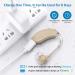 Rechargeable Hearing Aid for Seniors - Noise Cancelling Digital Amplifier for Adults with Volume Control - Flesh - Buy Online on GoSupps.com