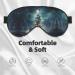 Double-Sided Christmas Tree Sleep Eye Mask - Soft Comfort Blindfold with Adjustable Strap | Block Out Light - Buy Online on GoSupps.com