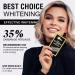 Non-Sensitive Teeth Whitening Strips - 56 Count Non-Slip Kit for Quick, Professional Results | Natural Coconut Flavor - Black & Golden - Buy Online on GoSupps.com