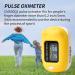 Buy CONTEC Fingertip Pulse Oximeter - Blood Oxygen Saturation Monitor for Small Fingers | Accurate PR Value & Waveform | Includes Lanyard - Fast International Shipping - Buy Online on GoSupps.com