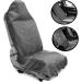 1 Car Seat Water Protective Fit Seat Covers for Cars Easy to Install Not Stick to Skin Van Accessories Interior Car Seat Protector Seat Protector Car Bath Towel Seat Grey - Buy Online on GoSupps.com