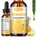 Mullein Drops for Lungs - 13 in 1 Vegan Mullein Leaf Extract Tincture with Calendula Elderberry etc Herbal Supplement Support for Respiratory Immune Digestive System 2 FL OZ (Pineapple Flavor)